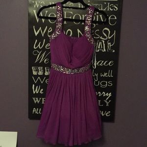 Prom dress Beautiful purple dress